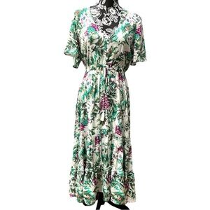 SUNDAY Mi  Amor tropical floral maxi dress